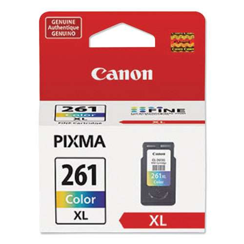 Photos - Ink & Toner Cartridge Canon 3724c001 (cl-261xl) High-yield Ink, Color  ( CNM3724C001 )