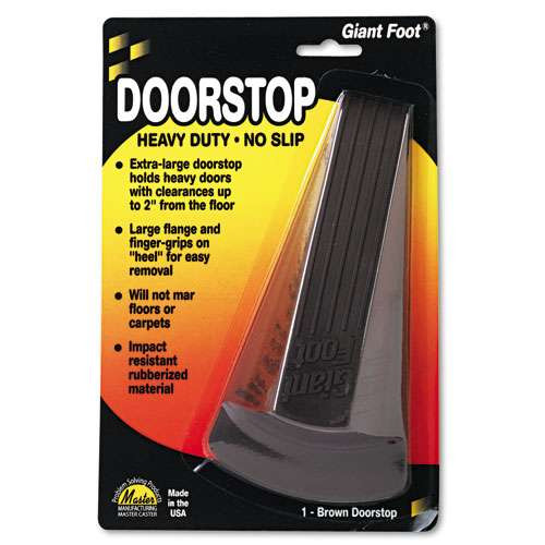 Photos - Other for repair Master Caster Giant Foot Doorstop, No-slip Rubber Wedge, 3.5w X 6.75d X 2h