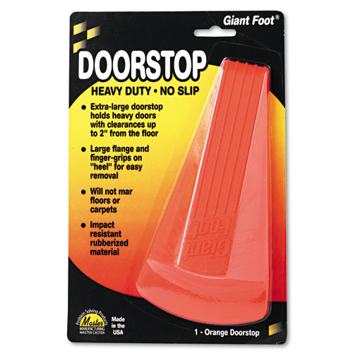 Photos - Other for repair Master Caster Giant Foot Doorstop, No-slip Rubber Wedge, 3.5w X 6.75d X 2h