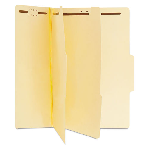 Photos - File Folder / Lever Arch File Universal Six-section Classification Folders, 2 Dividers, Letter Size, Man 