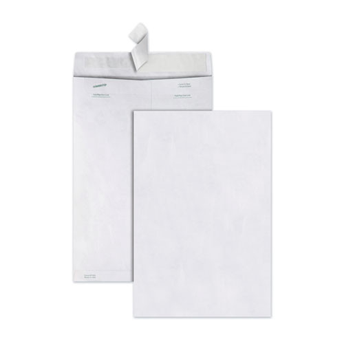 Survivor Catalog Mailers, Dupont Tyvek, #15, Squar Flap, Redi-strip Closure, 10 X 15, White, 100/box ( QUAR1660 )