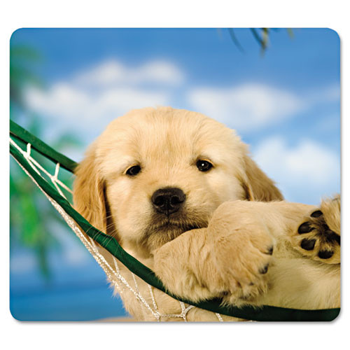 Photos - Mouse Pad Fellowes Recycled , 9 X 8, Puppy In Hammock Design  ( FEL5913901 )