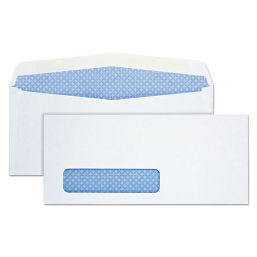 Quality Park Window Envelope, #10, Commercial Flap, Gummed Closure, 4.13 X 9.5, White, 500/box ( QUA90130 )