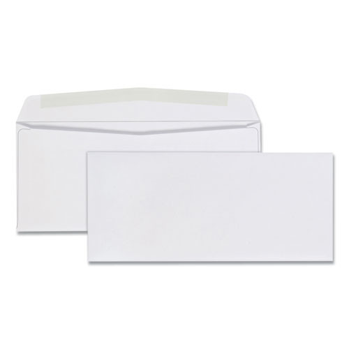 Quality Park Business Envelope, #9, Commercial Flap, Gummed Closure, 3.88 X 8.88, White, 500/box ( QUA90090 )