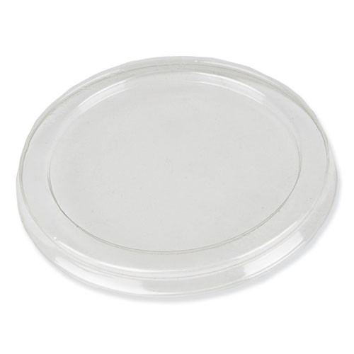 Photos - Coffee Maker Durable Packaging Dome Lids For 3.25" Round Containers, 3.25" Diameter, Cl