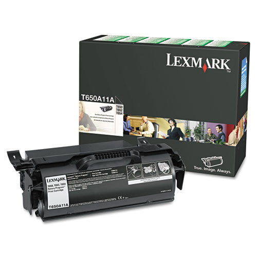 Photos - Ink & Toner Cartridge Lexmark T650a11a Return Program Toner, 7,000 Page-yield, Black ( LEXT650A1 