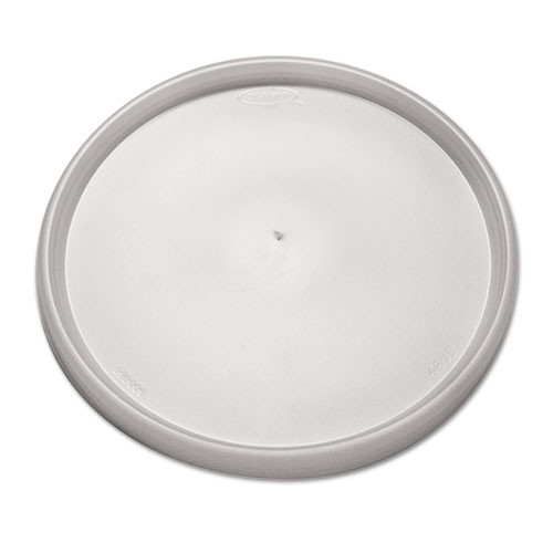 Photos - Darts Dart Plastic Lids For Foam Containers, Flat, Vented, Fits 24-32 Oz, Transl
