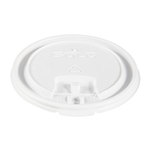 Photos - Darts Dart Lift Back And Lock Tab Cup Lids, Fits 10 Oz To 24 Oz Cups, White, 100