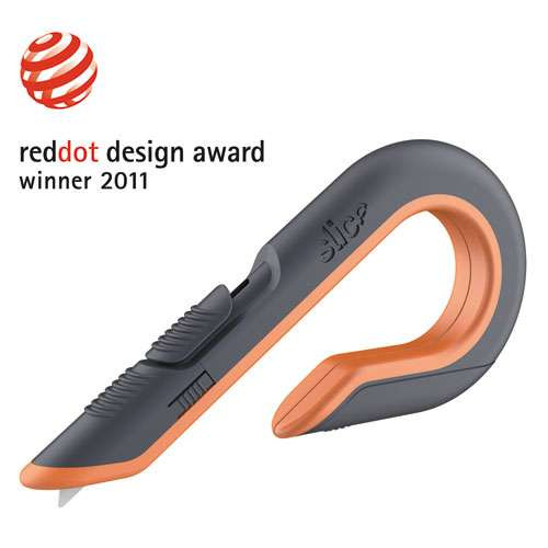 Photos - Other Power Tools Slice Box Cutters, Double Sided, Replaceable, Carbon Steel, Gray, Orange ( 