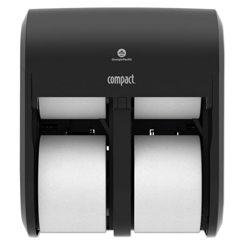 Photos - Toilet Paper Holder Georgia Pacific Professional Compact Quad Vertical 4-roll Coreless Dispens