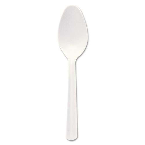 Photos - Darts Dart Bonus Polypropylene Cutlery, 5", Teaspoon, White  S5BW( DCCS5BW )