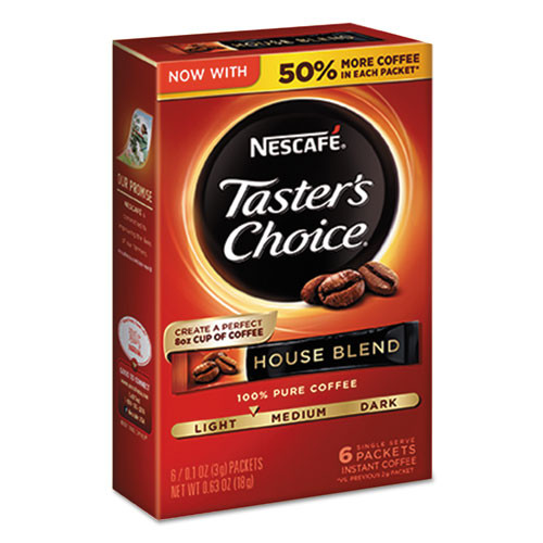 Photos - Coffee Maker Nestle MICROTHIN PRODUCTS Taster's Choice House Blend Instant Coffee, 0.1oz Stick 