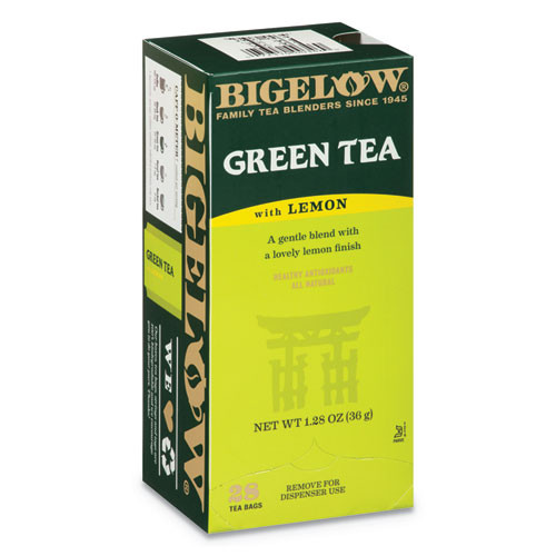 Bigelow Green Tea With Lemon, Lemon, 0.34 Lbs, 28/box ( BTC10346 )