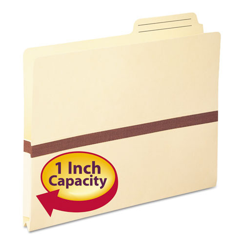 Smead Manila File Pockets, 1 Expansion, Letter Size, Manila ( SMD75487 )