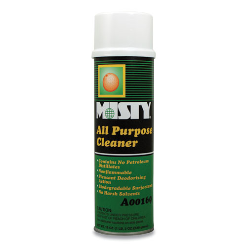 Misty Green All-purpose Cleaner, Citrus Scent, 19 Oz Aerosol Spray, 12/carton ( AMR1001583 )