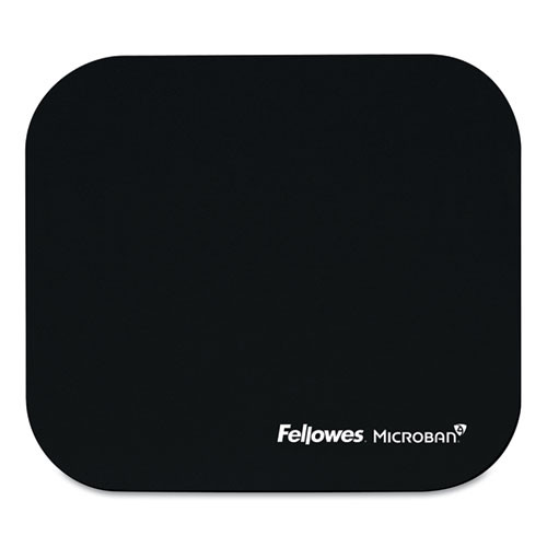 Photos - Other for Computer Fellowes Mouse Pad With Microban Protection, 9 X 8, Black  5 ( FEL5933901 )