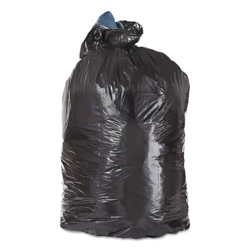 Trinity Plastics Low-density Can Liners, 45 Gal, 23 X 46, Black, 100/carton ( TRNML4046H )