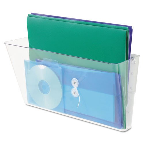 deflecto Stackable Docupocket Wall File, Legal Size, 16.25 X 4 , Clear ( DEF74301 )
