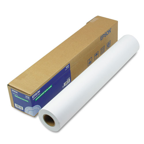 Photos - Office Paper Epson Double Weight Matte Paper, 8 Mil, 24" X 82 Ft, Matte White ( EPSS041 