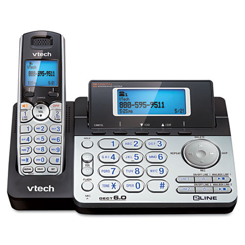 Photos - Other for Mobile Vtech Two-line Expandable Cordless Phone With Answering System ( VTEDS6151 