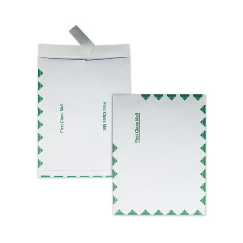 Quality Park Ship-lite Envelope, #13 1/2, Cheese Blade Flap, Redi-strip Closure, 10 X 13, White, 100/box ( QUAS3625 )