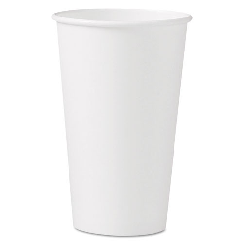 Photos - Darts Dart Polycoated Hot Paper Cups, 16 Oz, White, 50 Sleeve, 20 Sleeves/carton