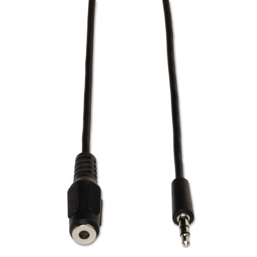 Photos - Cable (video, audio, USB) TrippLite Tripp Lite 3.5mm Mini Stereo Audio Extension Cable For Speakers And Headph 