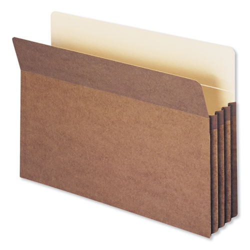 Smead Redrope Drop Front File Pockets, 3.5 Expansion, Legal Size, Redrope, 50/box ( SMD74805 )