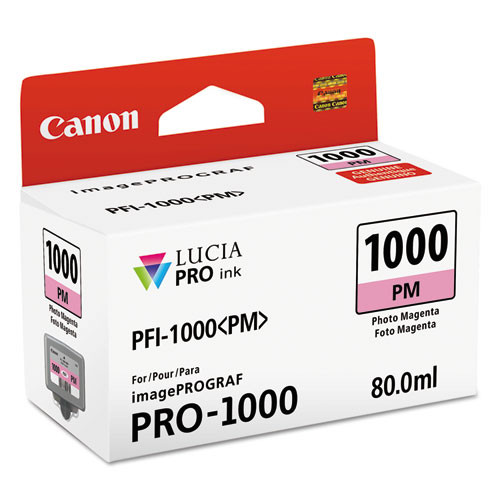 Canon 0551c002 (pfi-1000) Lucia Pro Ink, Photo Magenta ( CNM0551C002 )