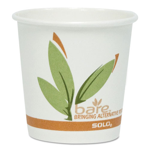 Photos - Darts Dart Bare By Solo Eco-forward Recycled Content Pcf Paper Hot Cups, 10 Oz,