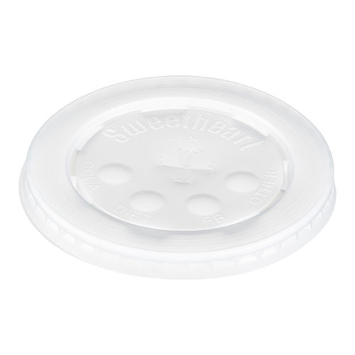 Photos - Darts Dart Polystyrene Cold Cup Lids, Fits 12 Oz To 24 Oz Cups, Translucent, 125