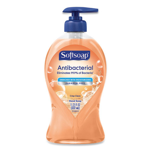 Photos - Soap / Hand Sanitiser Softsoap Antibacterial Hand Soap, Crisp Clean, 11.25 Oz Pump Bottle ( CPC4