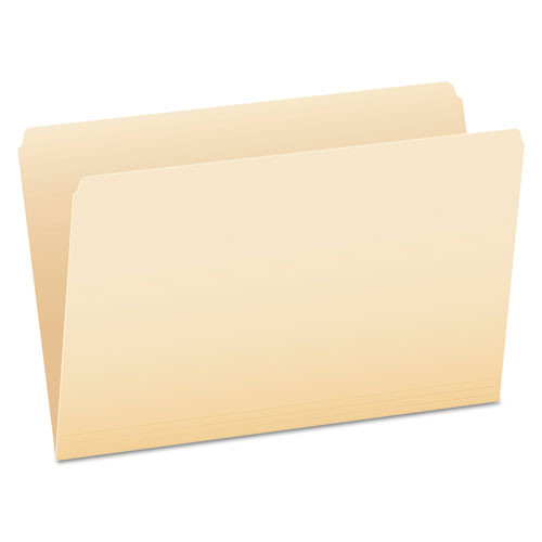 Pendaflex Manila File Folders, Straight Tabs, Legal Size, 0.75 Expansion, Manila, 100/box ( PFX753 )