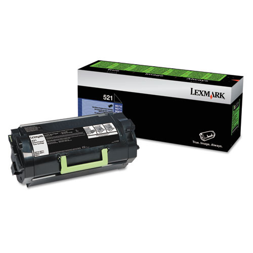 Photos - Ink & Toner Cartridge Lexmark 52d1000 Toner, 6,000 Page-yield, Black  ( LEX52D1000 )