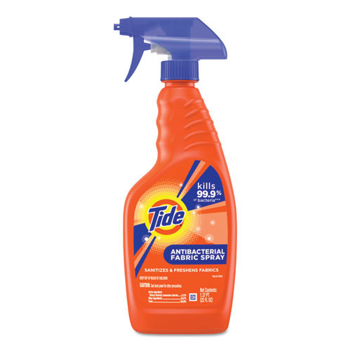 Tide Antibacterial Fabric Spray, Light Scent, 22 Oz Spray Bottle, 6/carton ( PGC76533 )