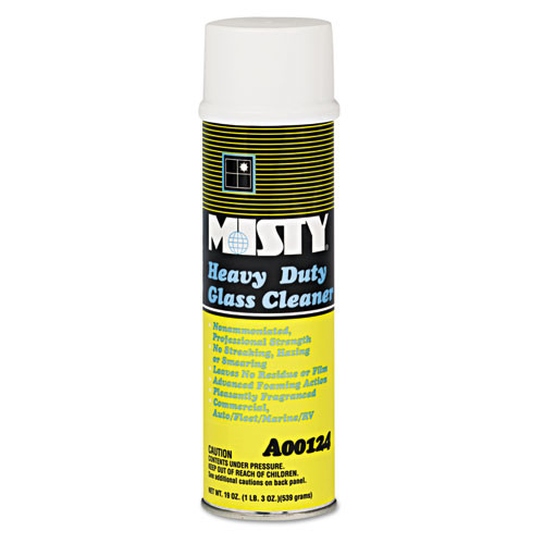 Misty Heavy-duty Glass Cleaner, Citrus, 20 Oz Aerosol Spray, 12/carton ( AMR1001482 )