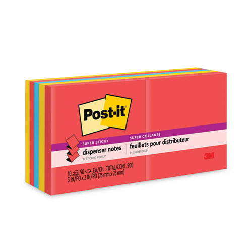 R330-10SSAN Post-it Dispenser Notes Super Sticky Pop-up 3 X 3  sku R330-10SSAN
