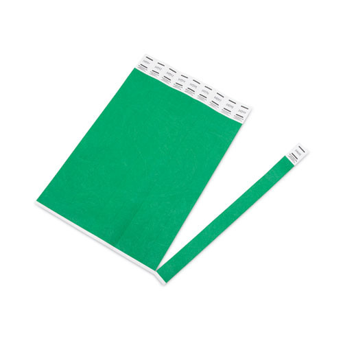 Advantus Crowd Management Wristbands, Sequentially Numbered, 10 X 0.75, Green, 100/pack ( AVT75443 ) - 75443 - Supplies Advantus Crowd Management Wristbands, Sequentially sku 75443