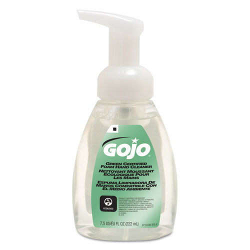 Photos - Soap / Hand Sanitiser Gojo Green Certified Foam Soap, Fragrance-free, 7.5 Oz Pump Bottle ( GOJ57 