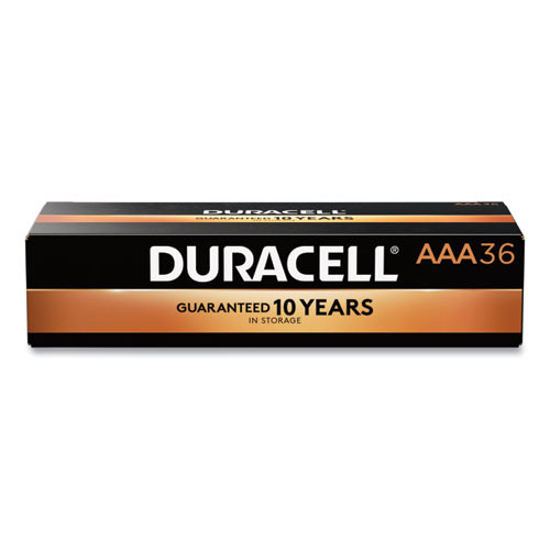 Photos - Battery Duracell Coppertop Alkaline Aaa , 36/pack  MN24P36 ( DURMN24P36 )