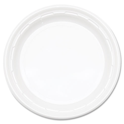 Photos - Darts Dart Famous Service Impact Plastic Dinnerware, Plate, 10.25" Dia, White, 5