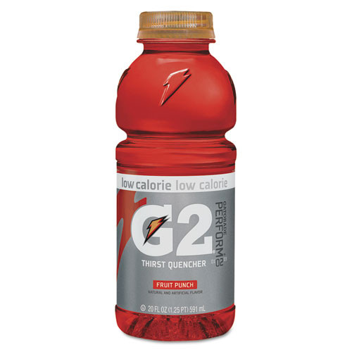 Photos - Other goods for tourism Gatorade G2 Perform 02 Low-calorie Thirst Quencher, Fruit Punch, 20 Oz Bot