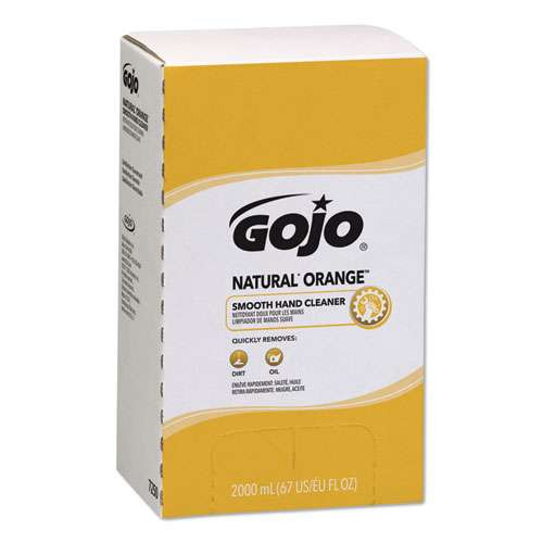 Photos - Other Power Tools Gojo Natural Orange Smooth Lotion Hand Cleaner, Citrus Scent, 2,000 Ml Bag 