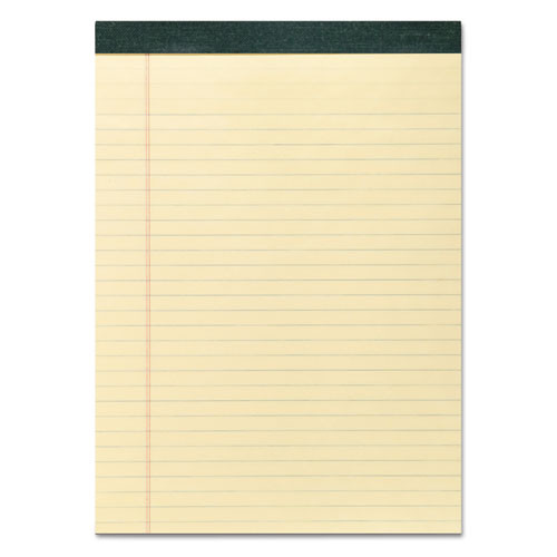 Roaring Spring Recycled Legal Pad, Wide/legal Rule, 40 Canary-yellow 8.5 X 11 Sheets, Dozen ( ROA74712 )