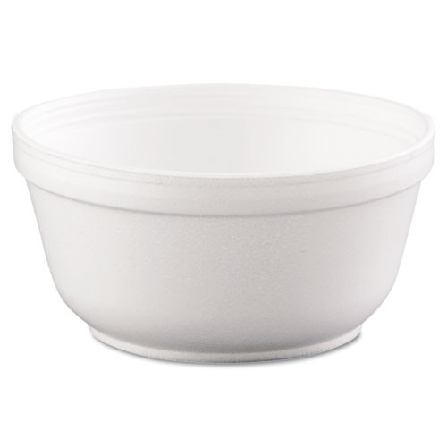 Dart Insulated Foam Bowls, 12 Oz, White, 50/pack, 20 Packs/carton ( DCC12B32 )