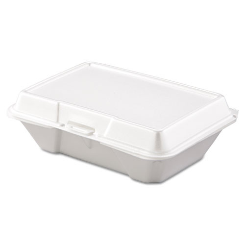 Photos - Darts Dart Foam Hinged Lid Containers, 1-compartment, 6.4 X 9.3 X 2.9, White, 20
