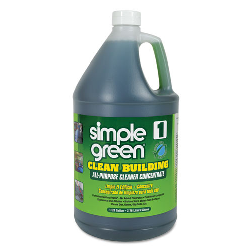 Simple Green Clean Building All-purpose Cleaner Concentrate, 1 Gal Bottle ( SMP11001 )