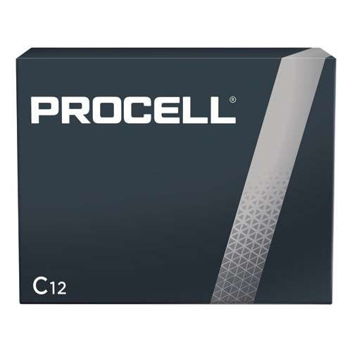 Photos - Battery Duracell Procell Alkaline C , 12/box  PC1400 ( DURPC1400 )