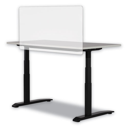 Safco 7516 Series Wellness Panel, 47.5 X 2.5 X 23.5, Acrylic, Frosted ( SAF7516FR )