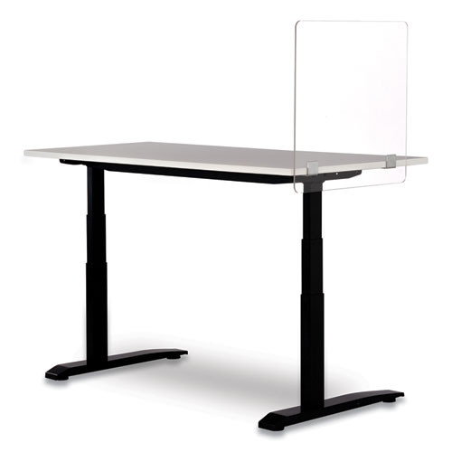 Safco 7515 Series Wellness Panel, 23.5 X 2.5 X 23.5, Acrylic, Clear ( SAF7515CL )
